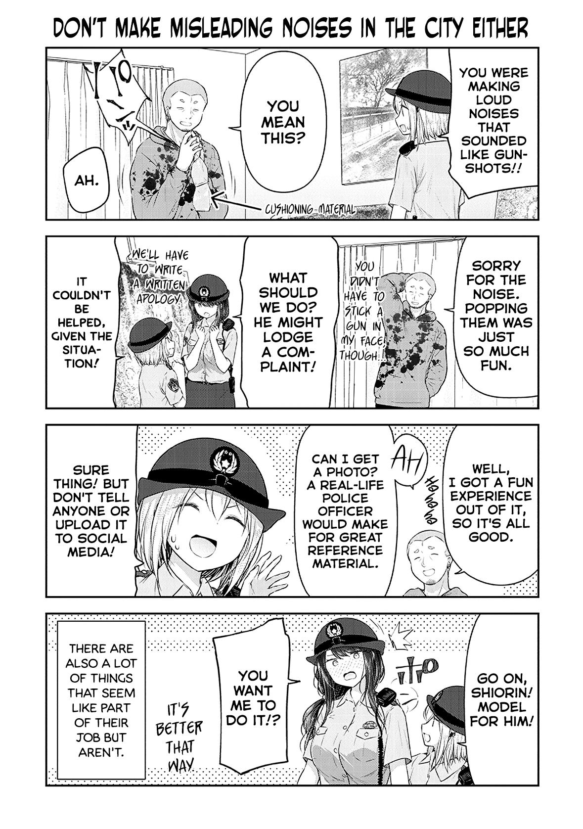 Constable Sakuma And Constable Hanaoka Started Dating - Chapter 11