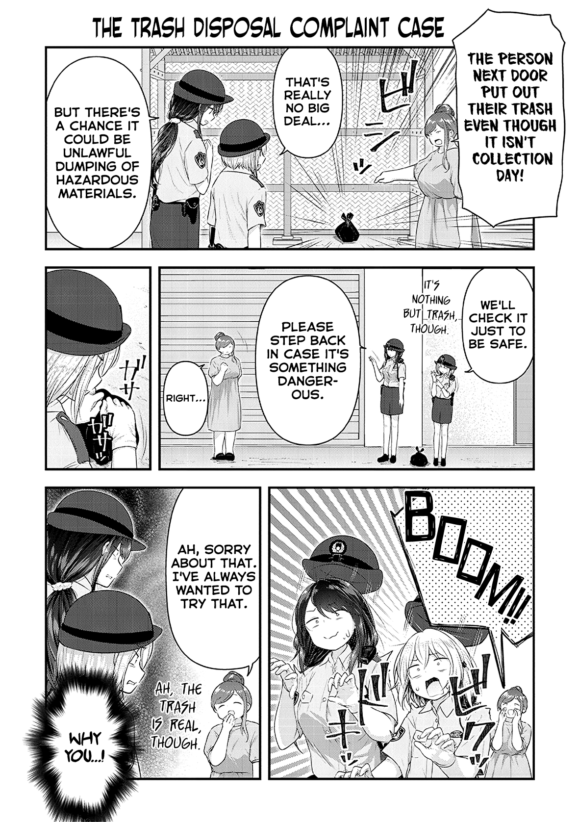 Constable Sakuma And Constable Hanaoka Started Dating - Chapter 11