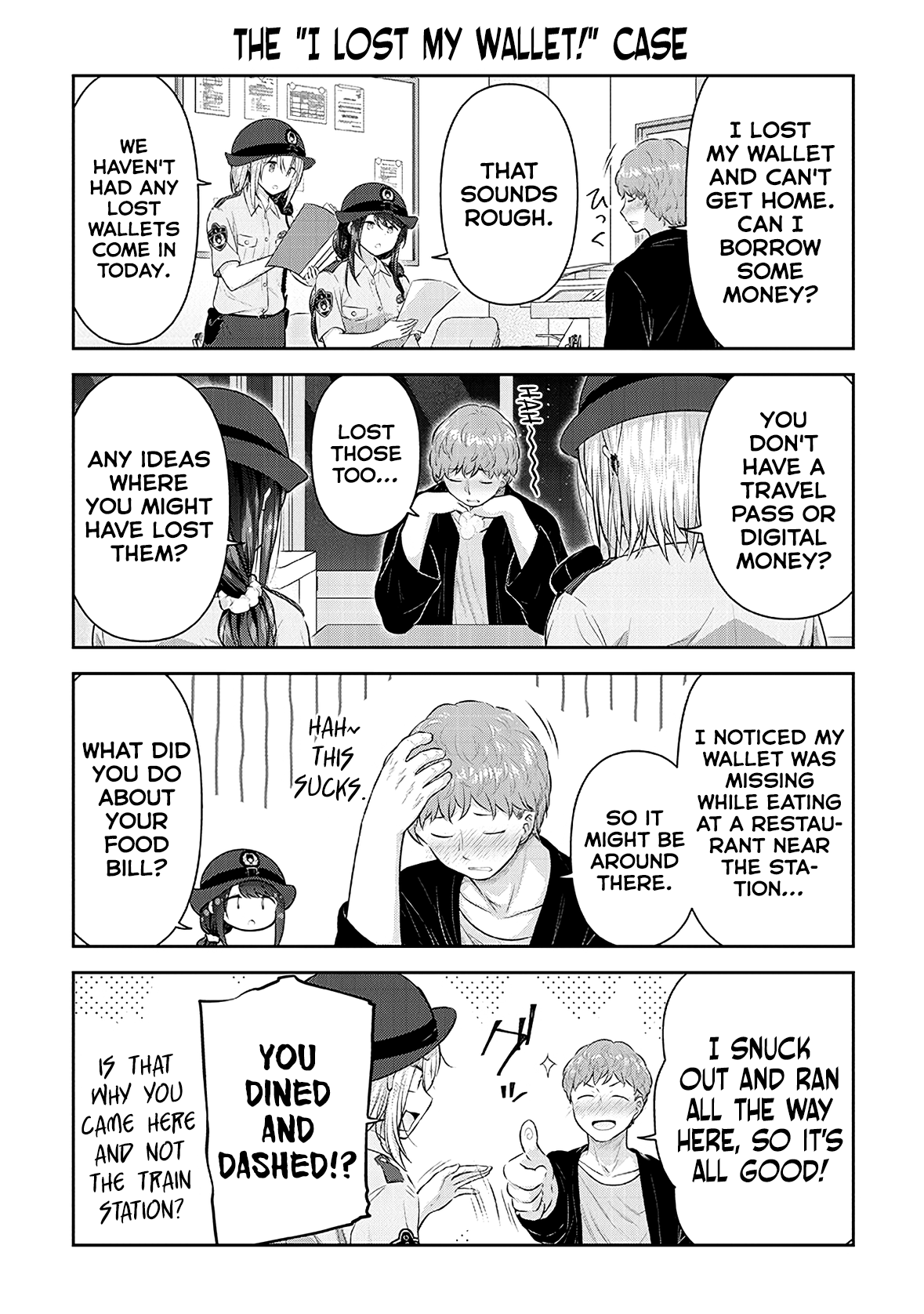 Constable Sakuma And Constable Hanaoka Started Dating - Chapter 11