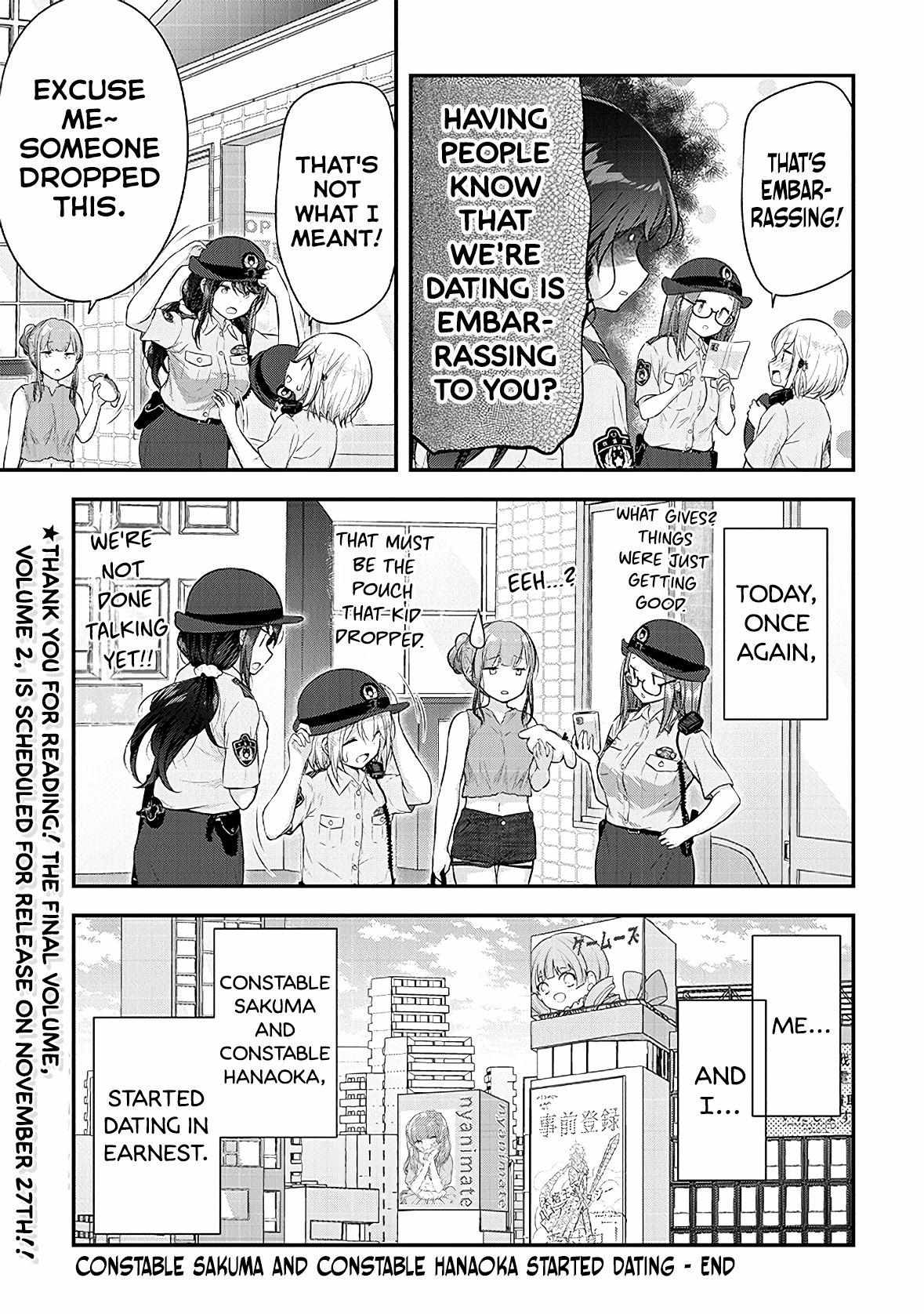 Constable Sakuma And Constable Hanaoka Started Dating - Chapter 16