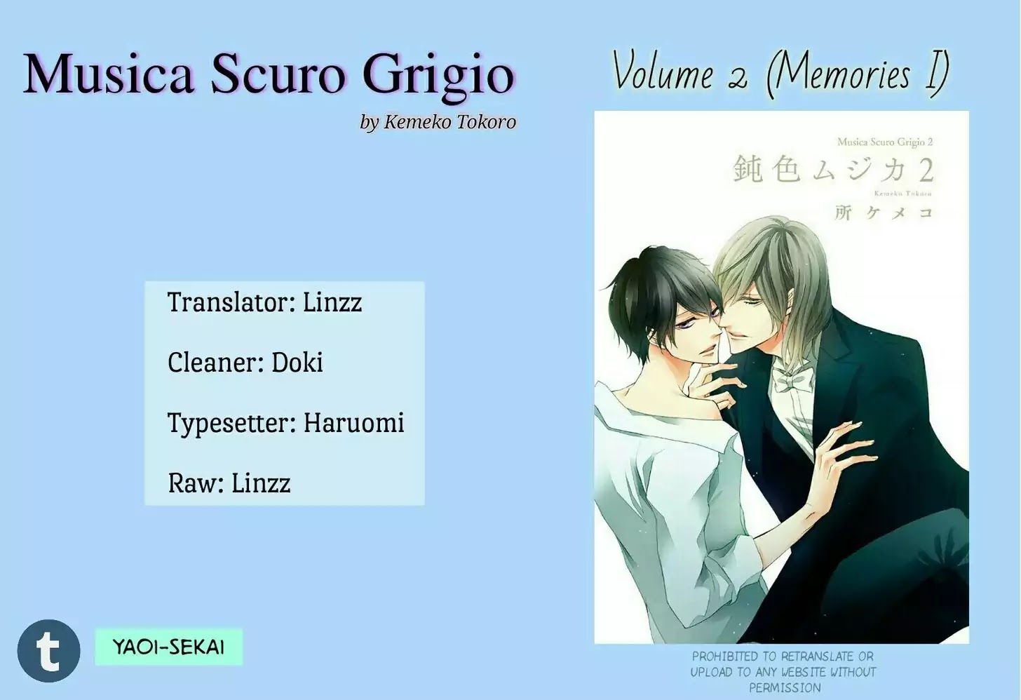 Nibiiro Musica - Vol.2 Chapter 4.6: Extra: Memories I