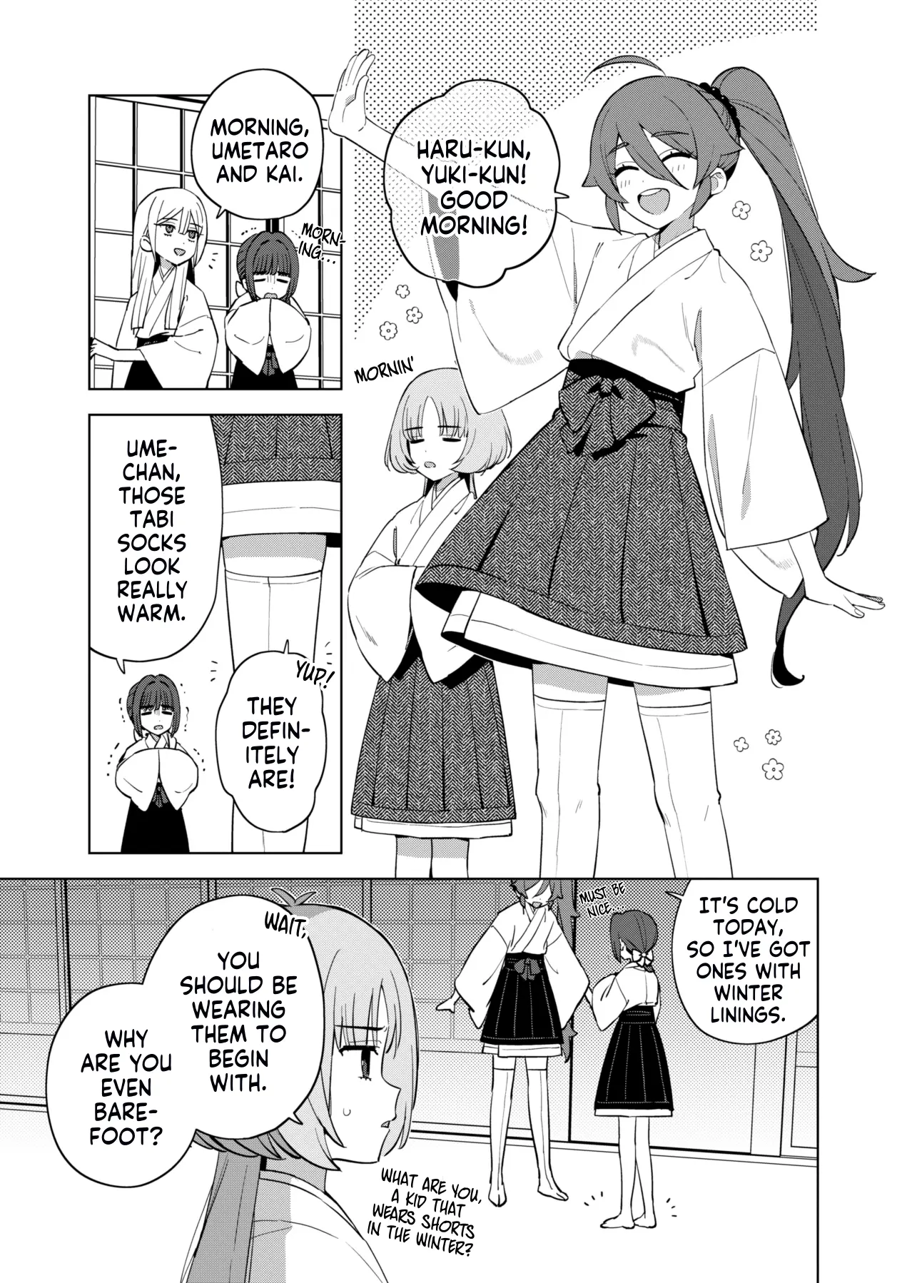 Chiharu-Kun Doesn't Want To Crossdress - Chapter 3: Kids That Wear Shorts And Shirts In The Winter