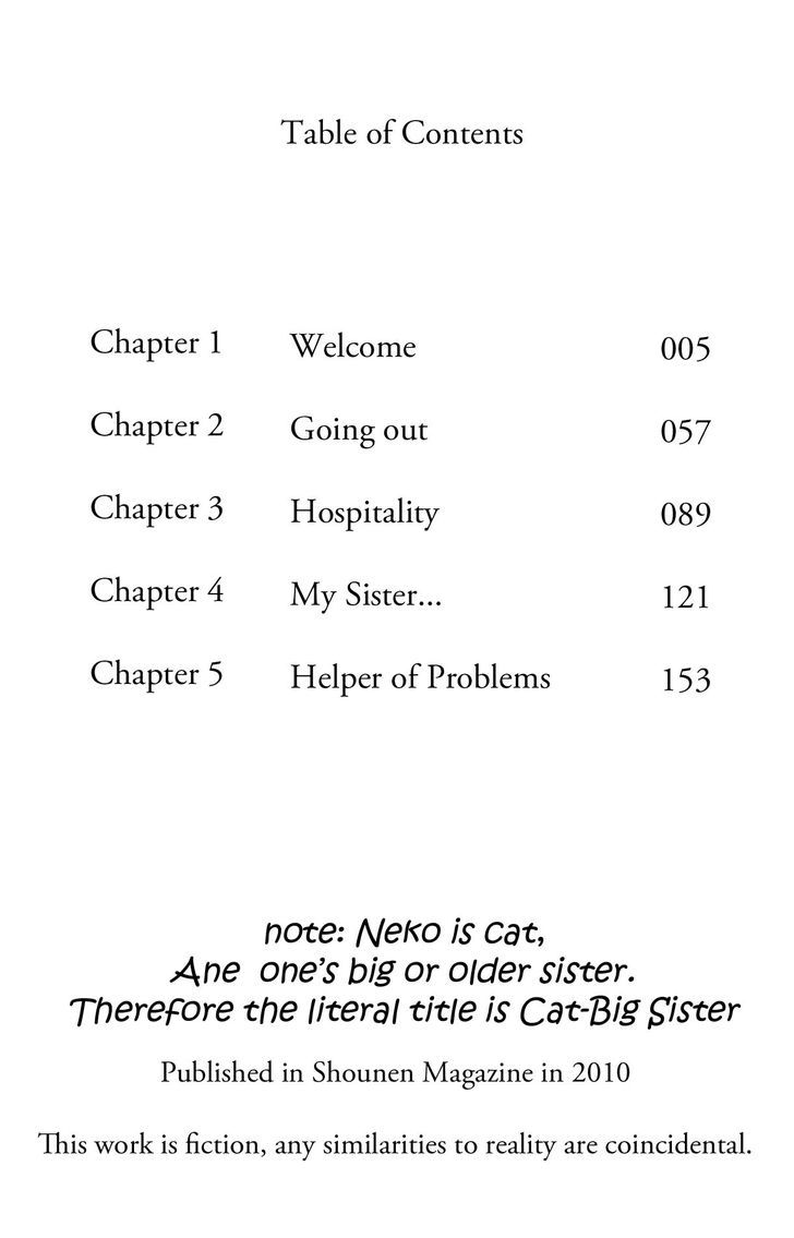 Neko Ane - Chapter 1 : Please Take Care Of Me