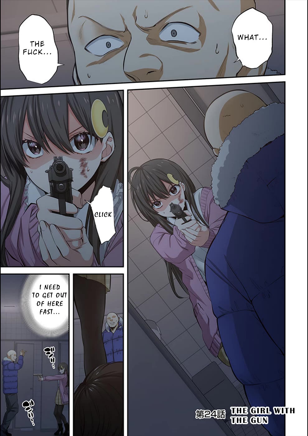 In A World Filled With Zombies, I’m The Only One They Won’t Attack - Chapter 24: The Girl With The Gun