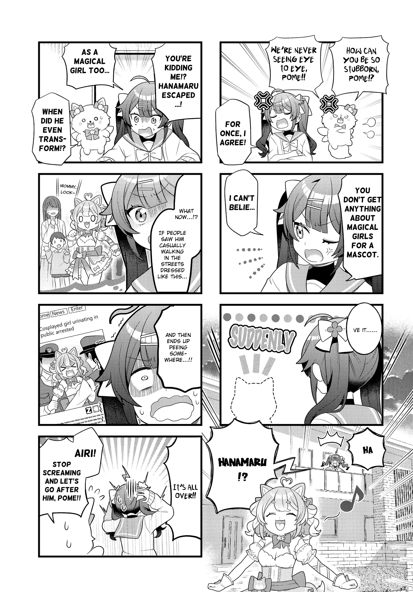 Mahou Shiba Inu★Hanamaru - Chapter 3