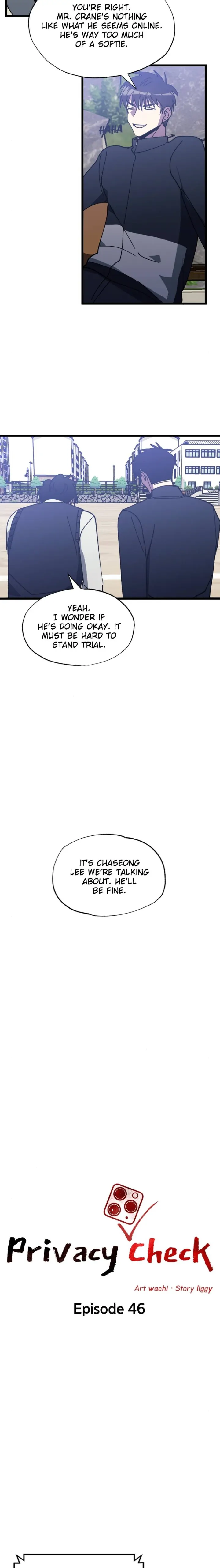 Privacy Check - Chapter 46