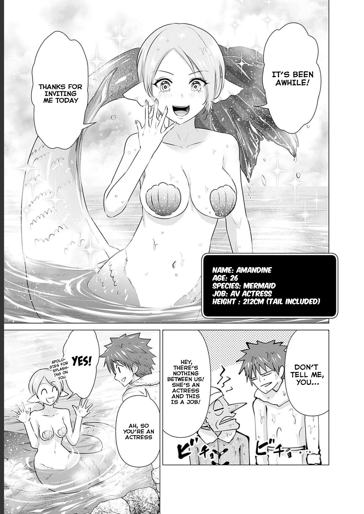 Pornstar In Another World ~A Story Of A Jav Actor Reincarnating In Another World And Making Full Use Of His Porn Knowledge To Become A Matchless Pornstar~ - Vol.2 Chapter 16: Mermaid And The Secret Onsen