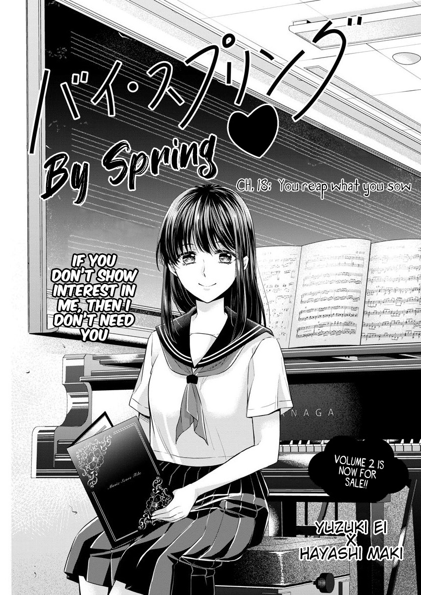 By Spring - Vol.3 Chapter 18: You Reap What You Sow