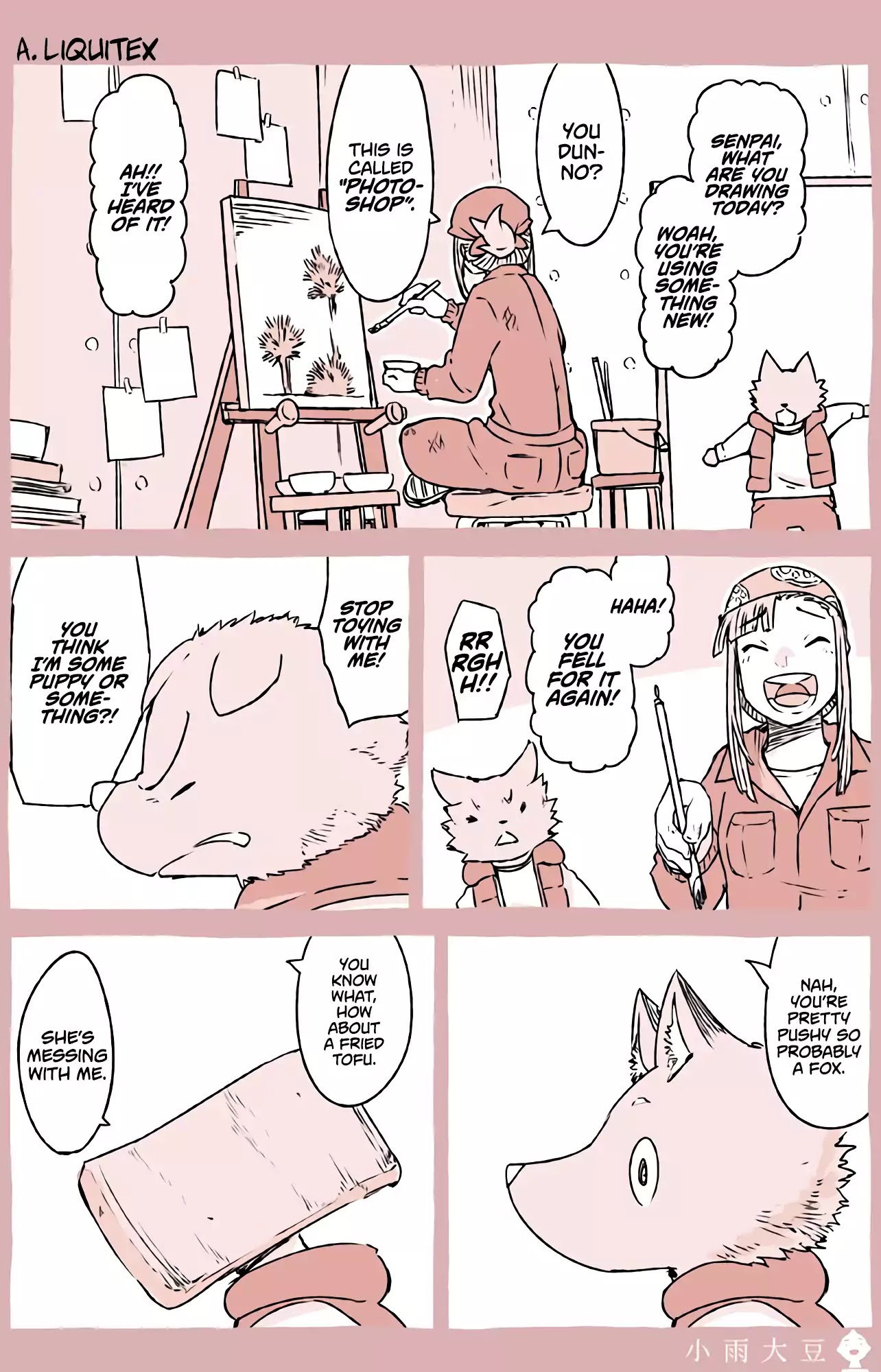 Twitter Webcomics - Chapter 4: Little Fox By Kosame Daizu