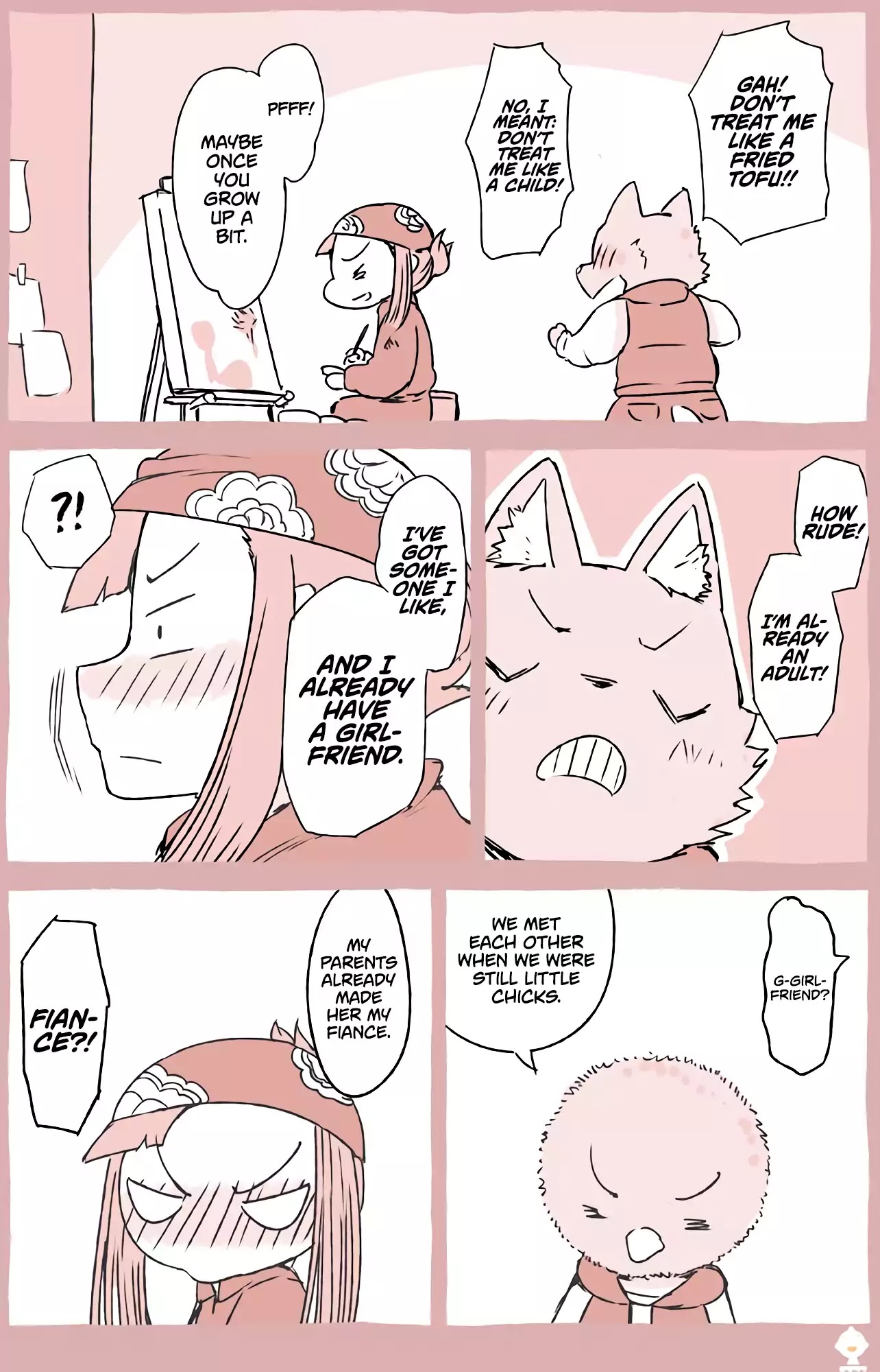 Twitter Webcomics - Chapter 4: Little Fox By Kosame Daizu