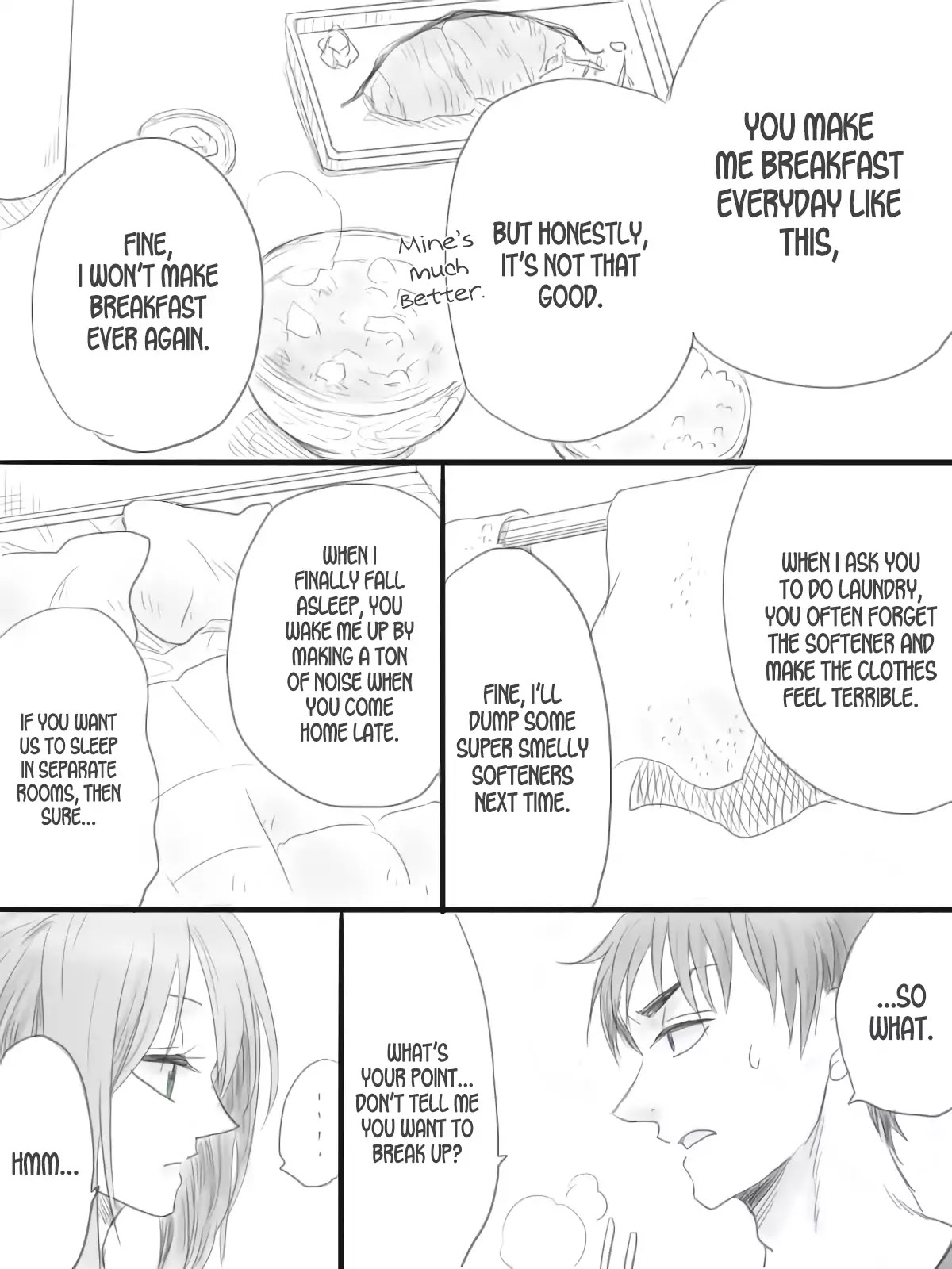 Twitter Webcomics - Chapter 3: The Ruthless Couple By Kudou Mai