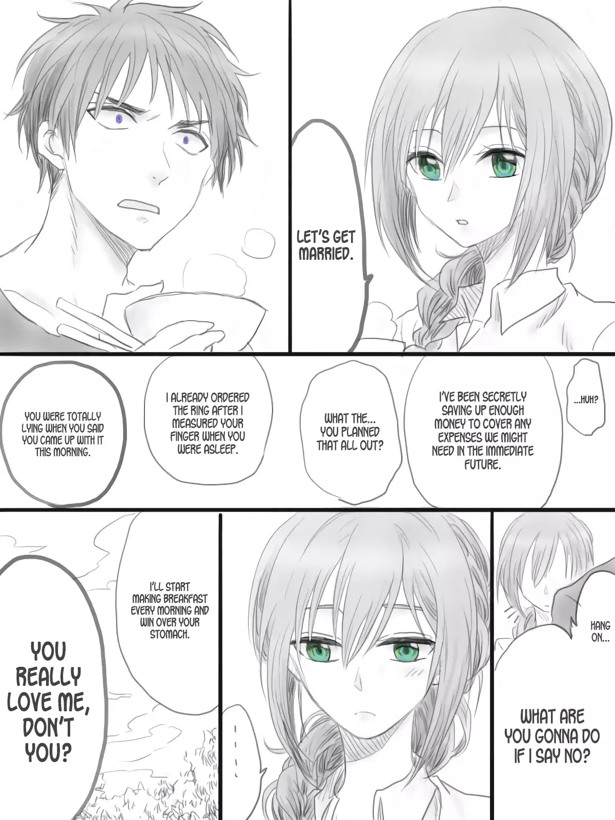 Twitter Webcomics - Chapter 3: The Ruthless Couple By Kudou Mai