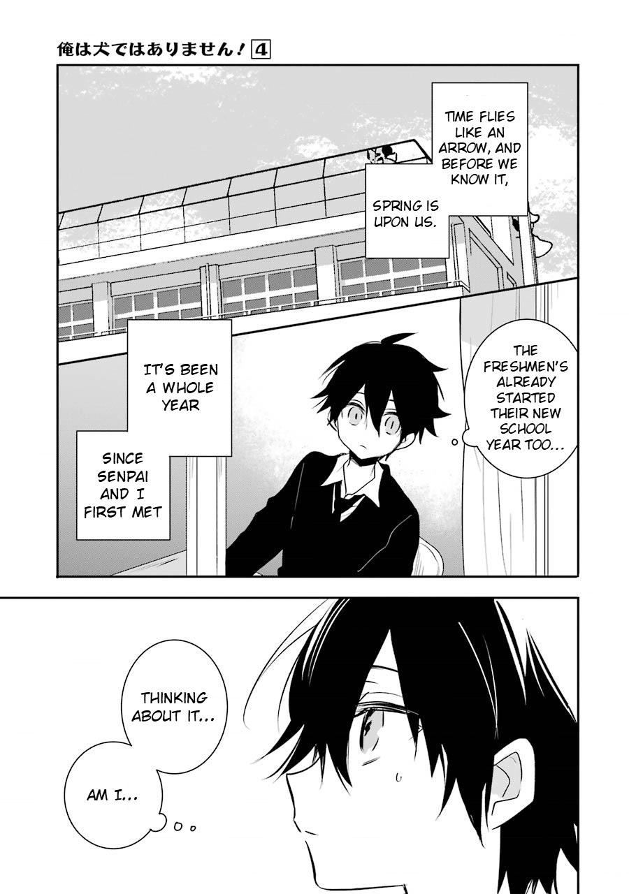 Ore Wa Inu Dewa Arimasen - Vol.4 Chapter 34: My Feelings Towards Senpai