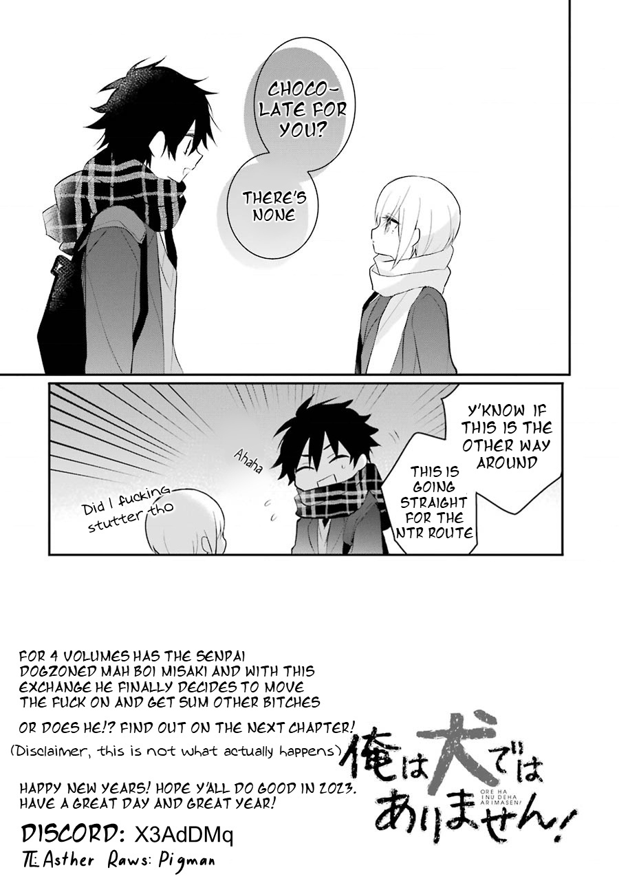 Ore Wa Inu Dewa Arimasen - Vol.4 Chapter 32: Senpai And Valentine's Day (1)