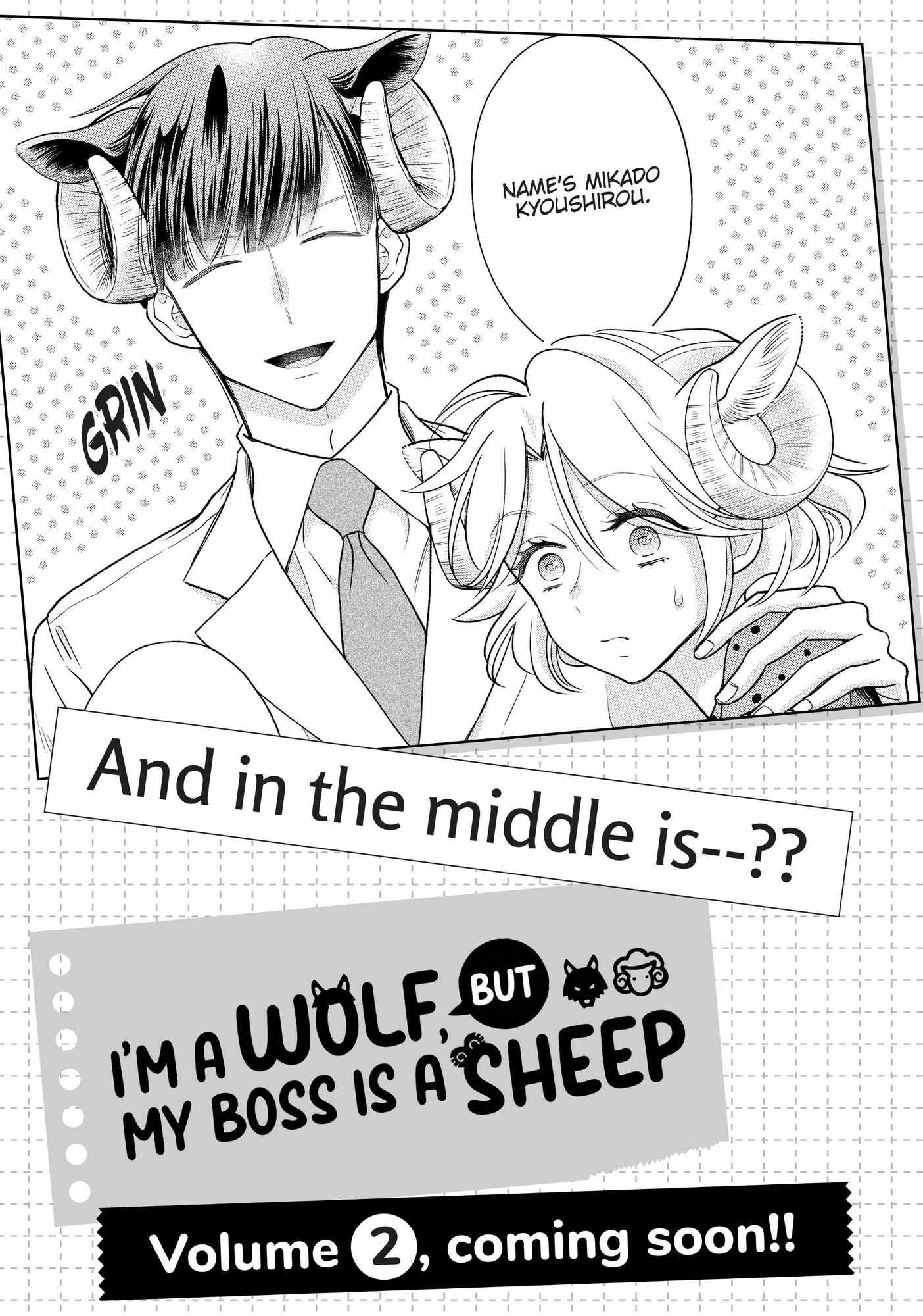 Ookami Buka-Kun To Hitsuji Joushi-San - Chapter 11.4