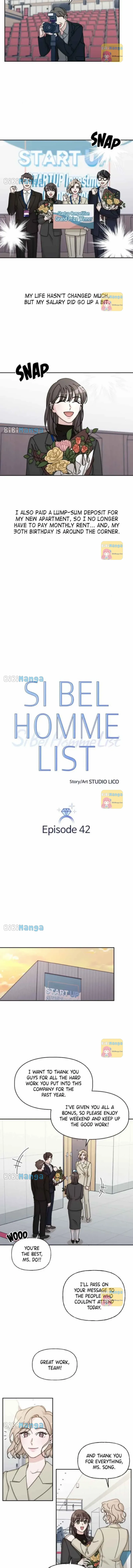 Si Bel Homme List - Chapter 42