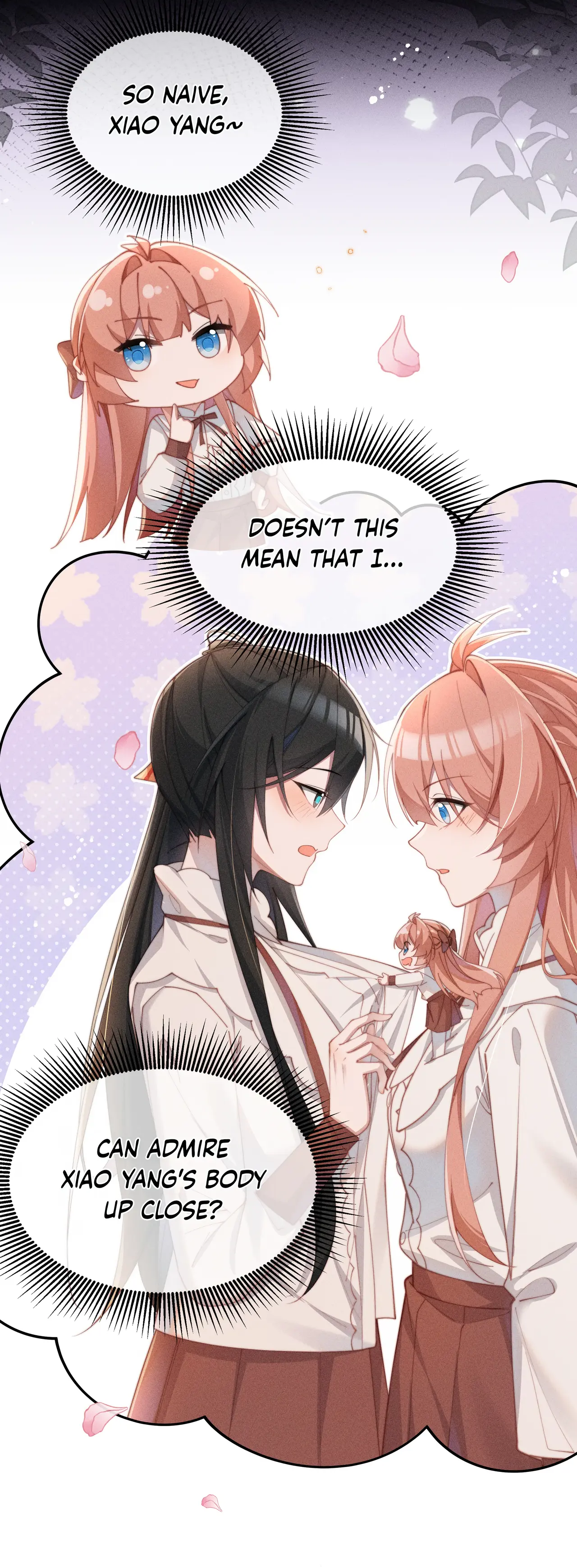 Is It Normal To Raise A Yandere Heroine As A Villainess ?! - Chapter 56: Sliding Down Xiao Yang's Back