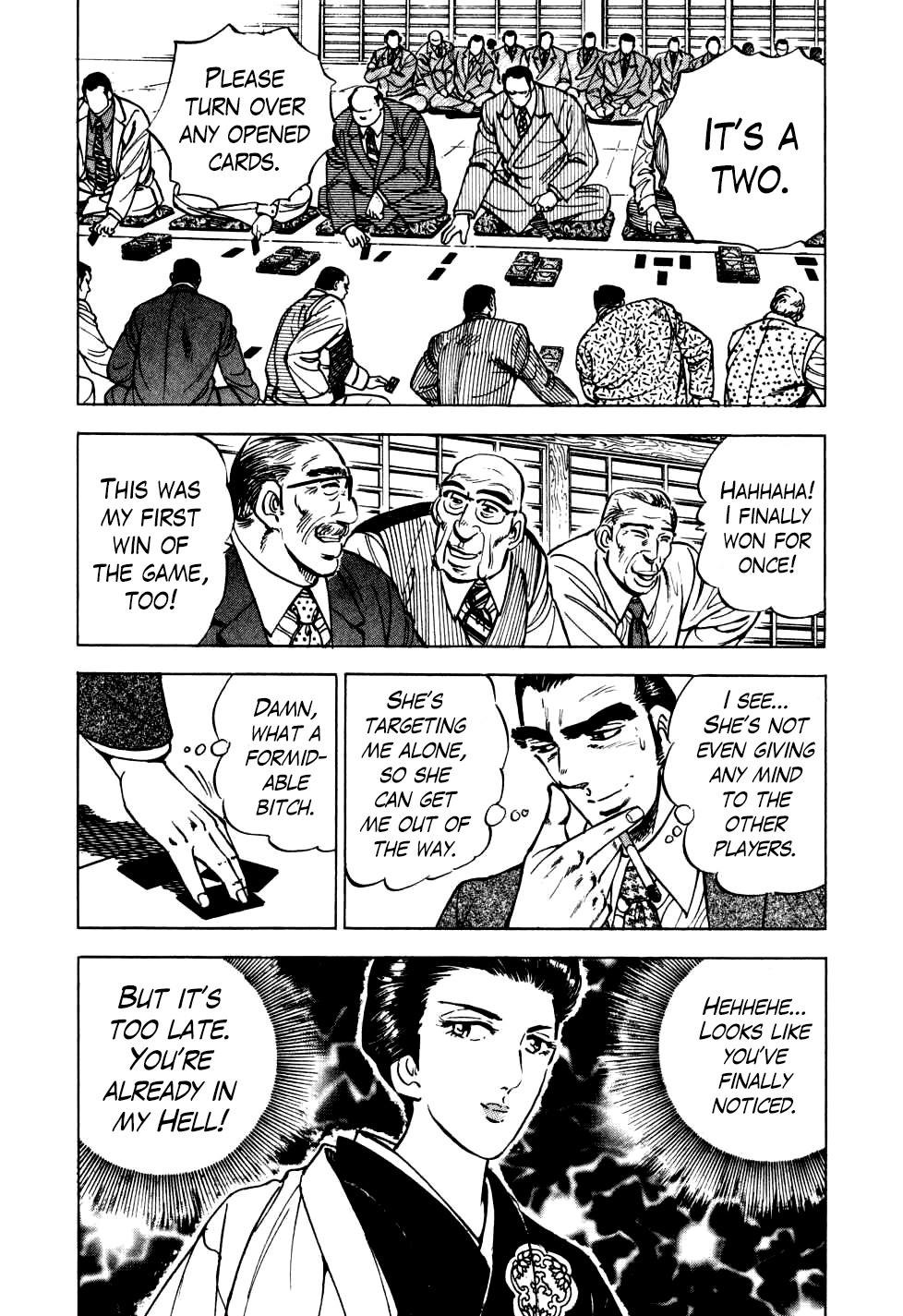 Legend Of The End-Of-Century Gambling Wolf Saga - Vol.3 Chapter 19: The Great Tehonbiki Gamble, Part 6