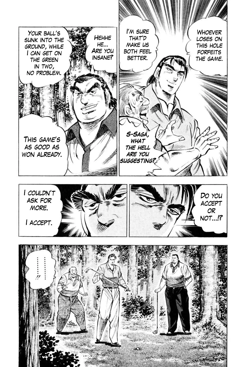 Legend Of The End-Of-Century Gambling Wolf Saga - Vol.5 Chapter 37: Golf Betting, Part 9