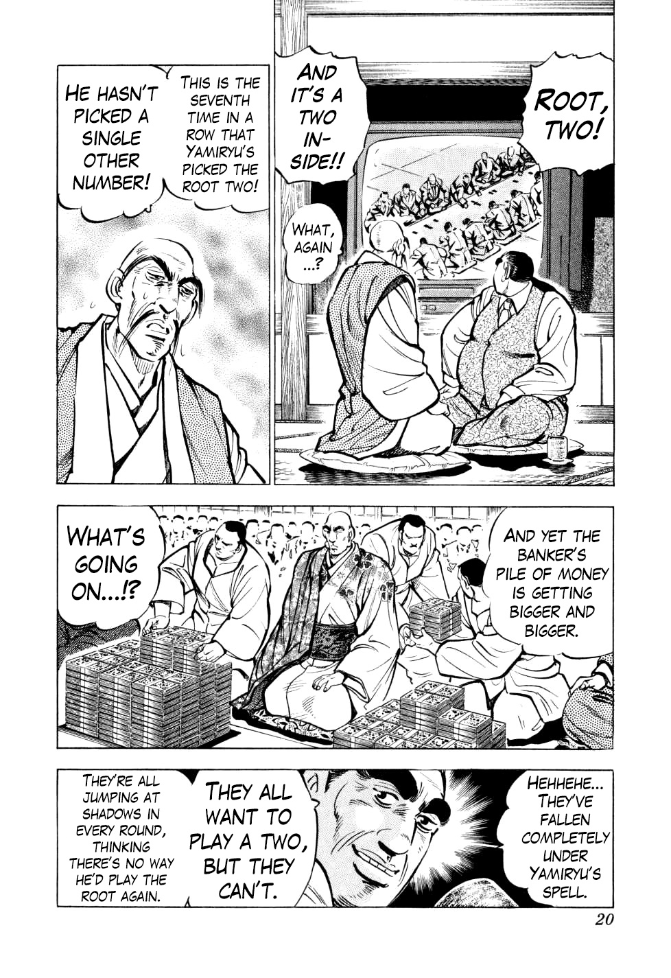 Legend Of The End-Of-Century Gambling Wolf Saga - Vol.4 Chapter 24: The Great Tehonbiki Gamble, Part 11