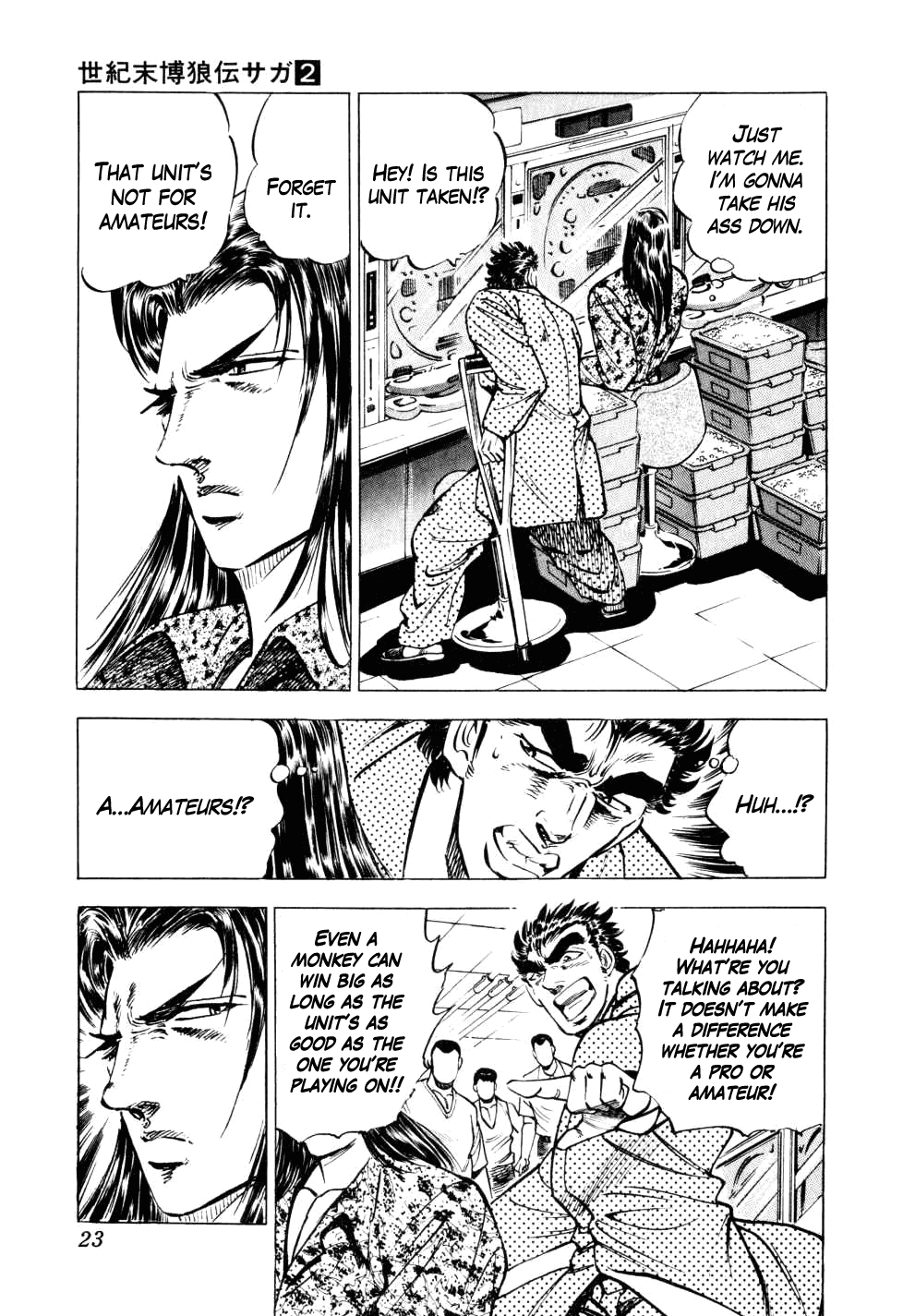 Legend Of The End-Of-Century Gambling Wolf Saga - Vol.2 Chapter 8: The Vagrant Genius Pachinko Player, Part 1