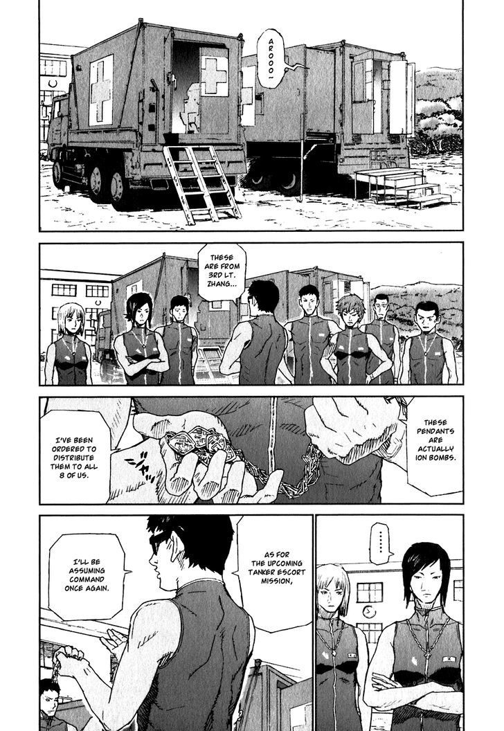 Kidou Ryodan Hachifukujin - Vol.5 Chapter 24 : Brain Tank Doesn T Shed A Tear