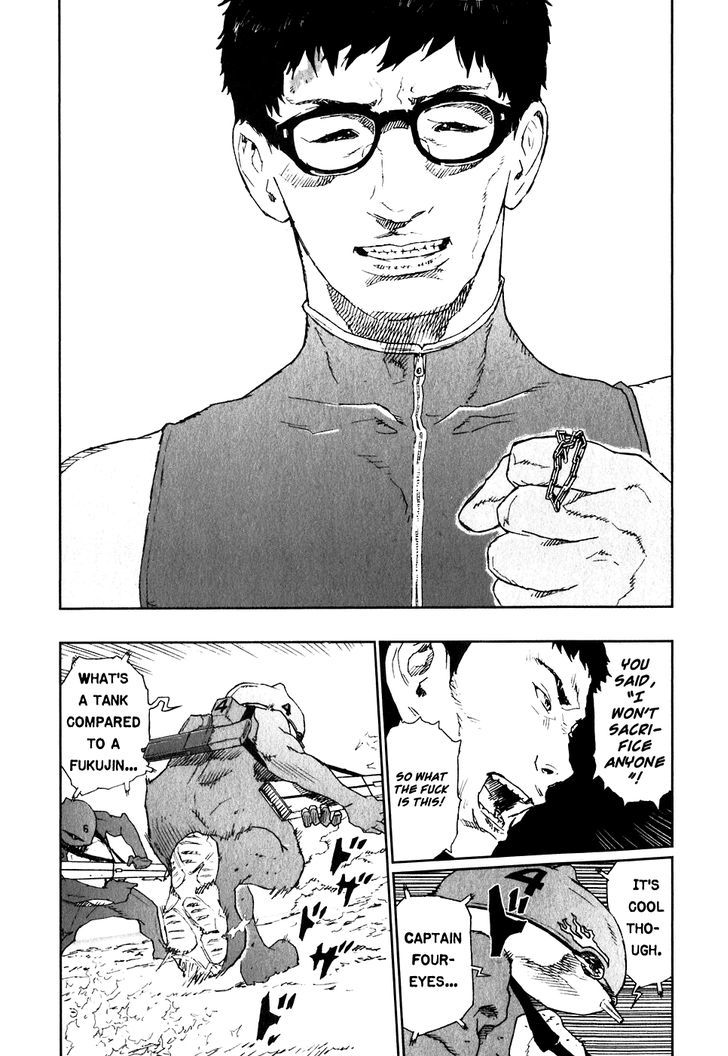 Kidou Ryodan Hachifukujin - Vol.5 Chapter 24 : Brain Tank Doesn T Shed A Tear