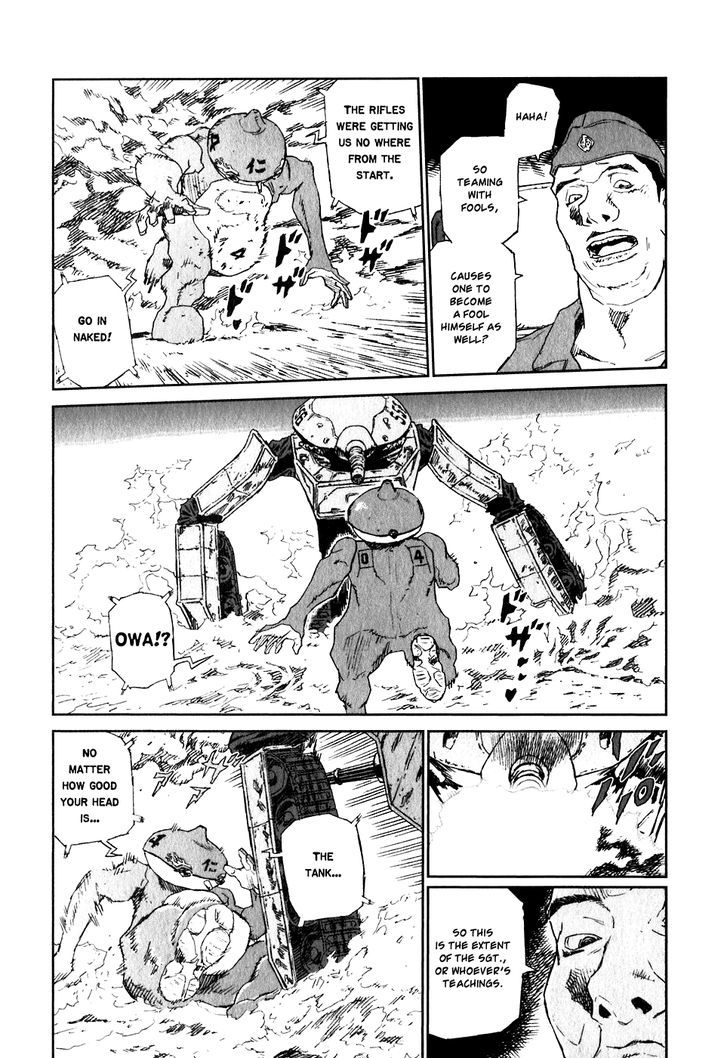 Kidou Ryodan Hachifukujin - Vol.5 Chapter 24 : Brain Tank Doesn T Shed A Tear