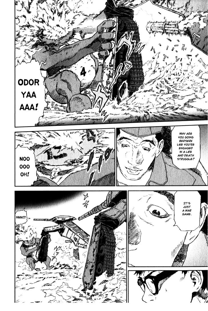 Kidou Ryodan Hachifukujin - Vol.5 Chapter 24 : Brain Tank Doesn T Shed A Tear