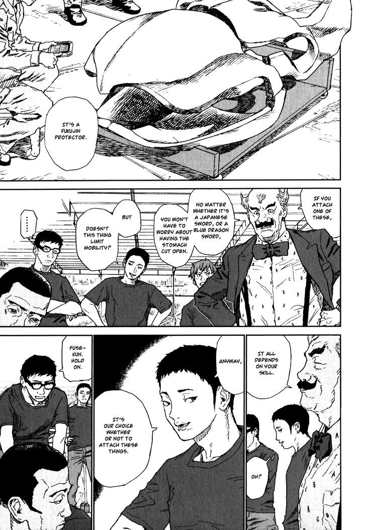 Kidou Ryodan Hachifukujin - Vol.4 Chapter 19 : Spilling Ones Guts