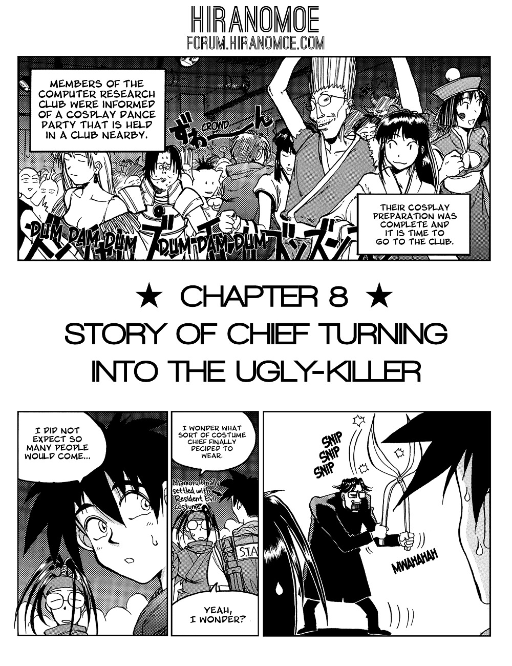 Susume!! Seigaku Dennou Kenkyuubu - Chapter 8 : Story Of Chief Turning Into The Ugly Killer