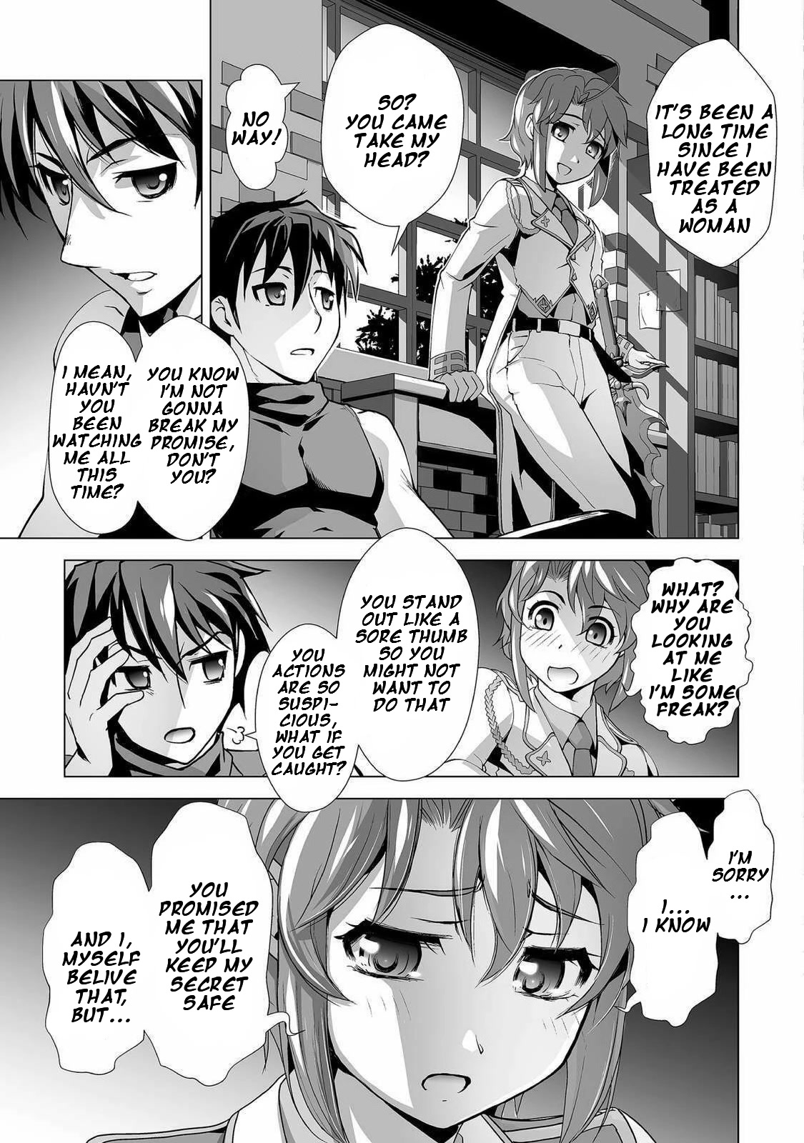 The Reward For Keeping Quiet Was Sex With Girls Dressed As Men - Chapter 3