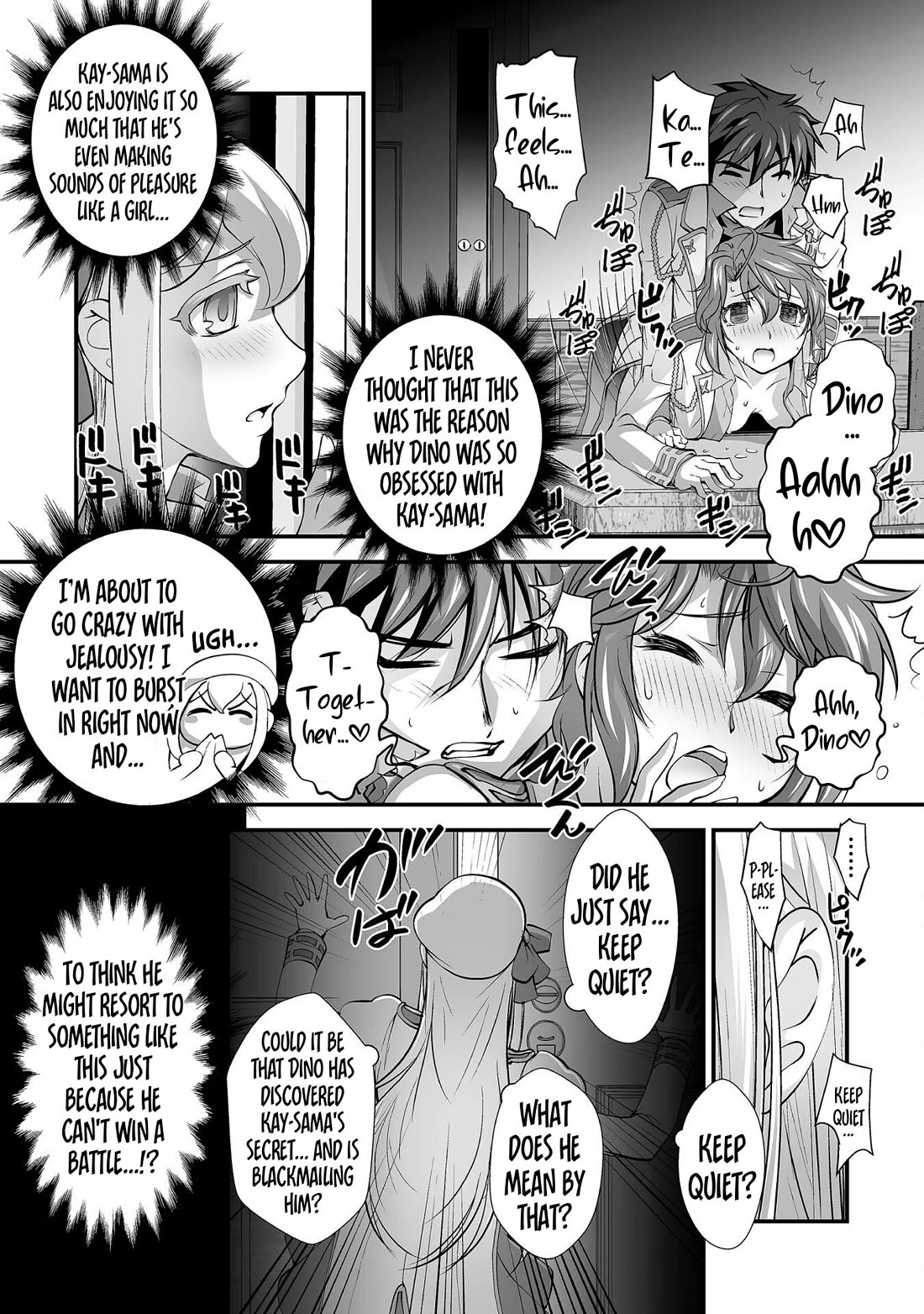 The Reward For Keeping Quiet Was Sex With Girls Dressed As Men - Chapter 13