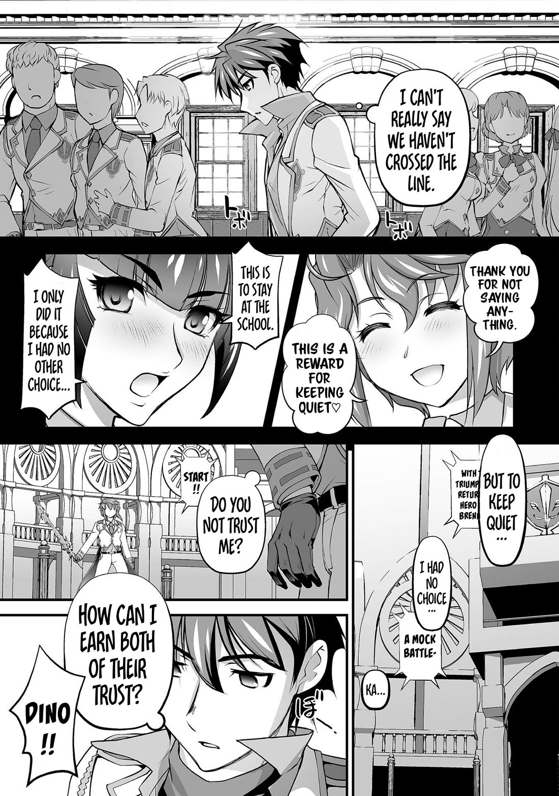 The Reward For Keeping Quiet Was Sex With Girls Dressed As Men - Chapter 13