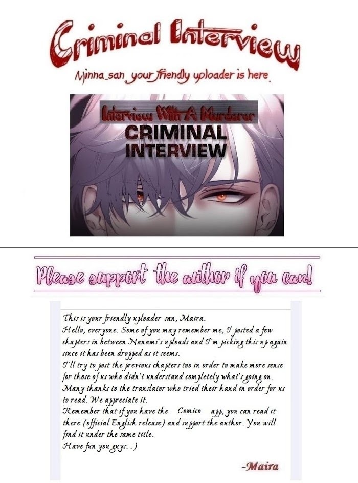 Criminal Interview - Chapter 62