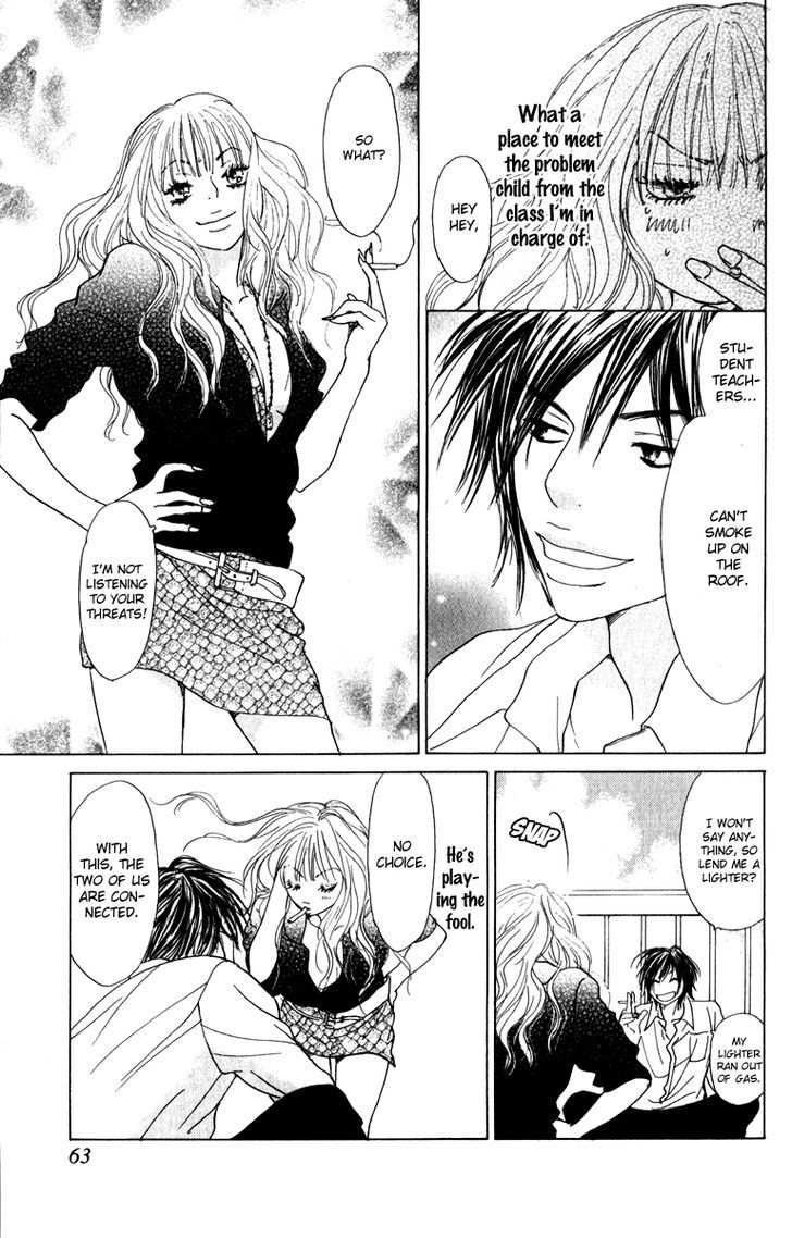 Mehyou To Chuujitsu Na Geboku - Vol.1 Chapter 2 : A Fiery Kiss On A Rooftop