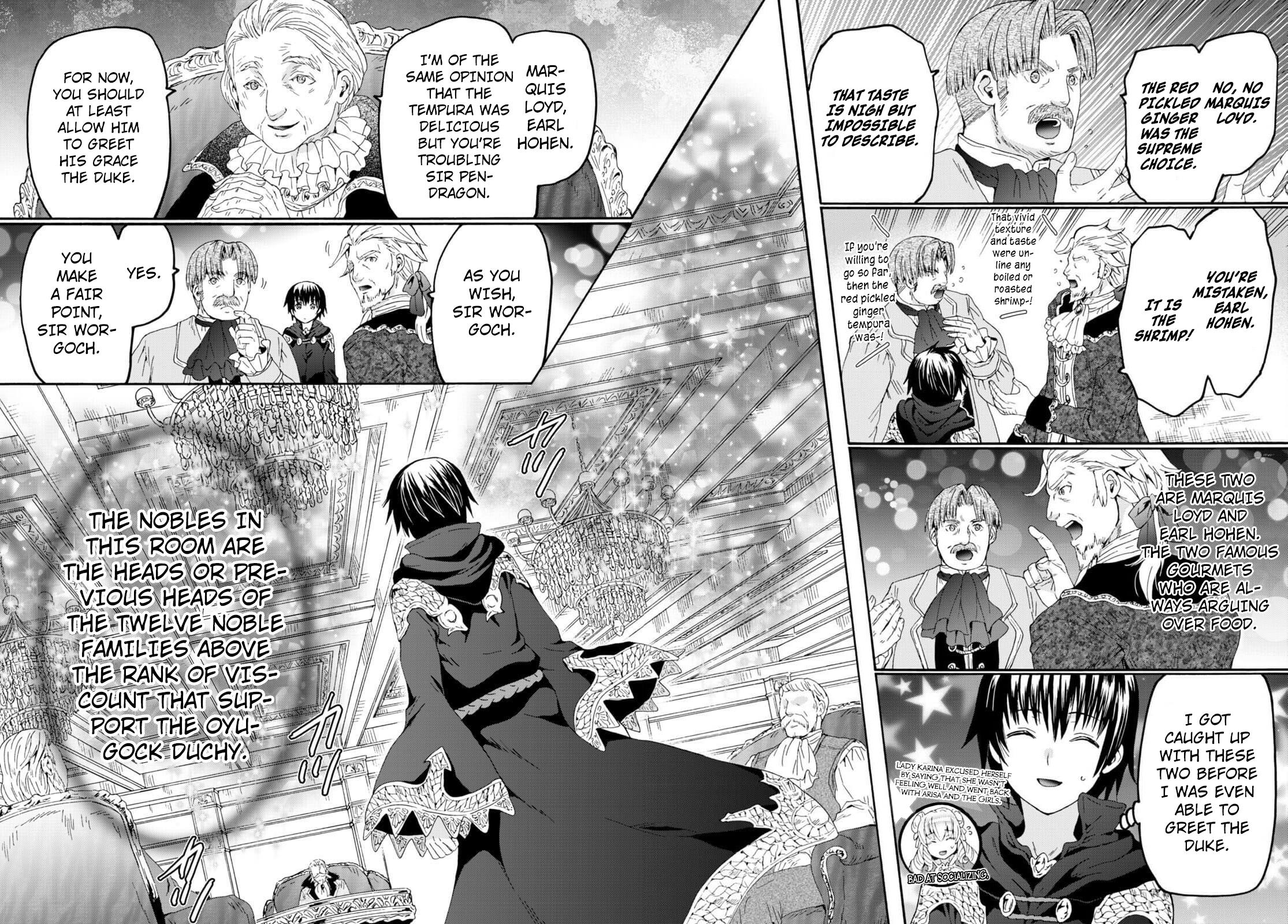 Death March Kara Hajimaru Isekai Kyousoukyoku - Vol.15 Chapter 98: Banquet At The Duke's Castle