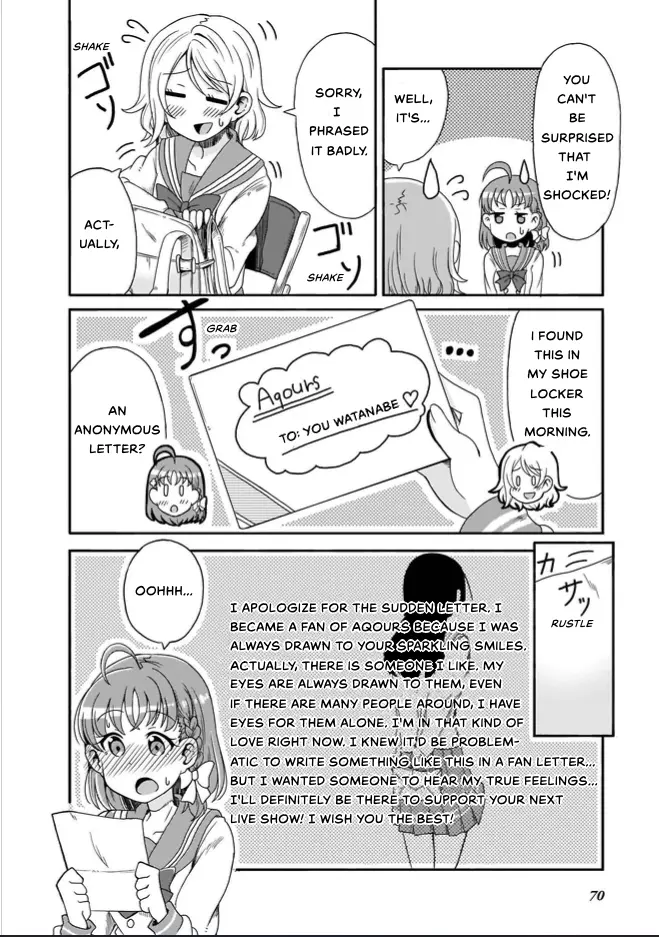 Love Live! Sunshine!! Cyaron! Comic Anthology - Chapter 6: Kinmirai Happy End