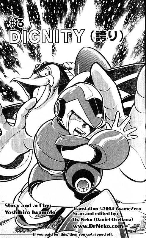 Rockman X - Vol.1 Chapter 3 : Dignity