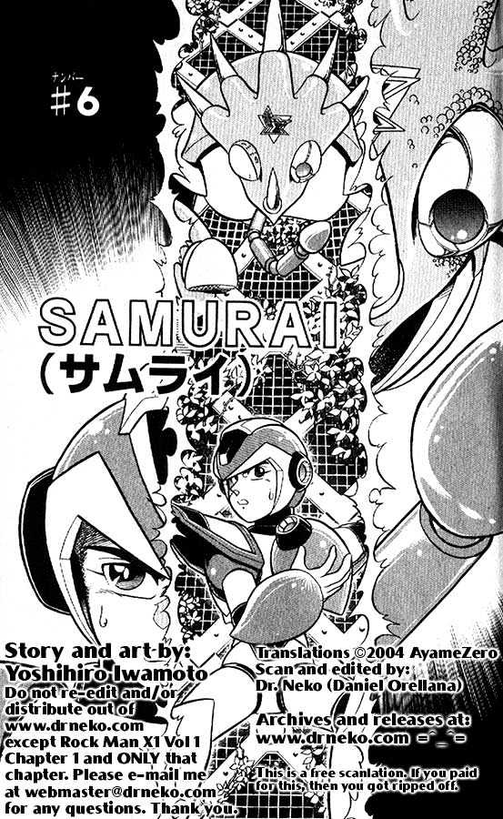 Rockman X - Vol.2 Chapter 6 : Samurai