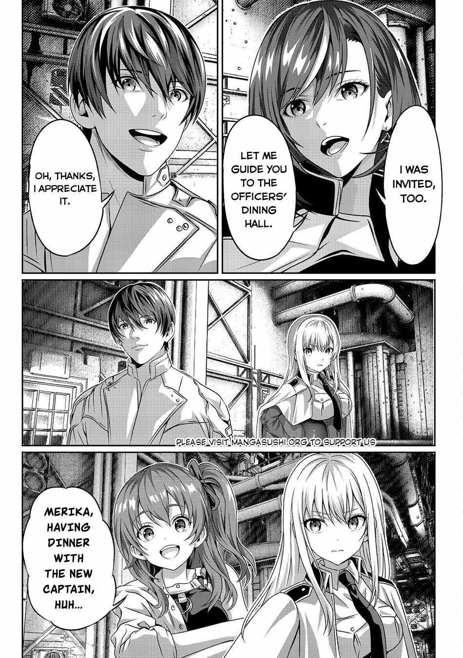 Koko Wa Makasete Sakini Ike! Wo Shitai Shinitagari No Nozomanu Uchuu Gekokujou - Chapter 3