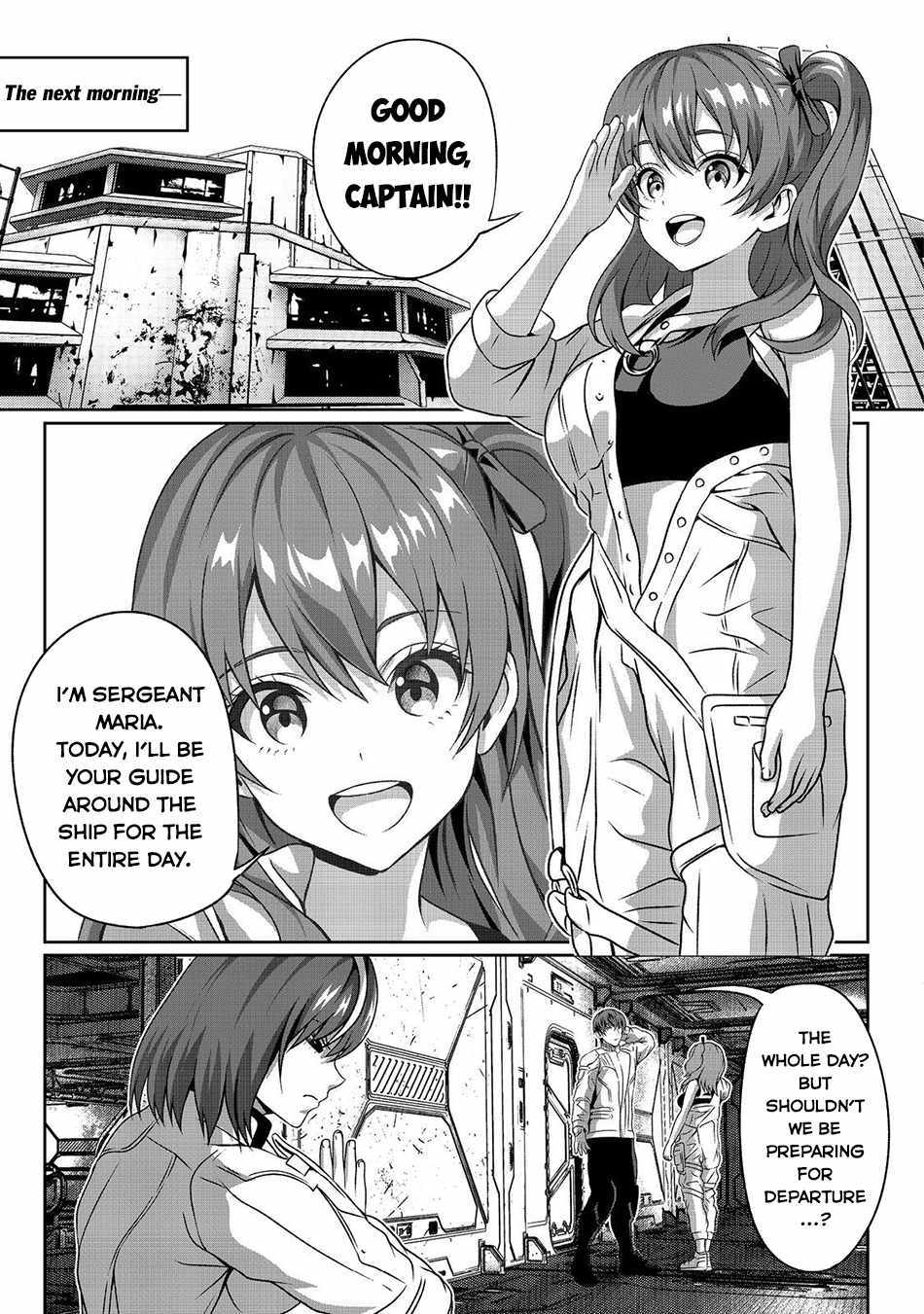 Koko Wa Makasete Sakini Ike! Wo Shitai Shinitagari No Nozomanu Uchuu Gekokujou - Chapter 3