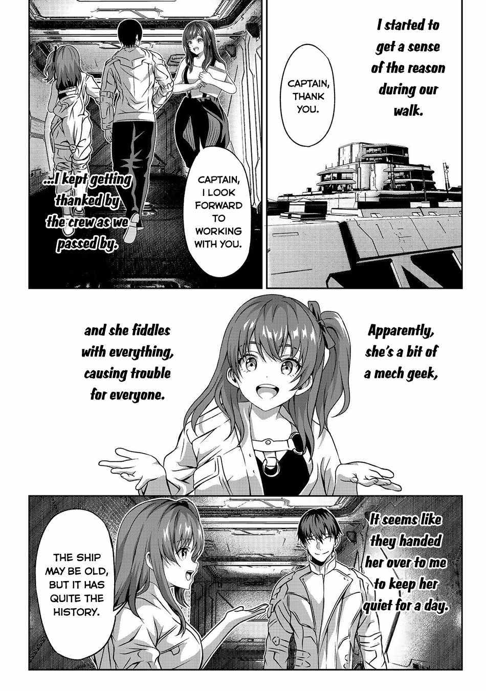 Koko Wa Makasete Sakini Ike! Wo Shitai Shinitagari No Nozomanu Uchuu Gekokujou - Chapter 3