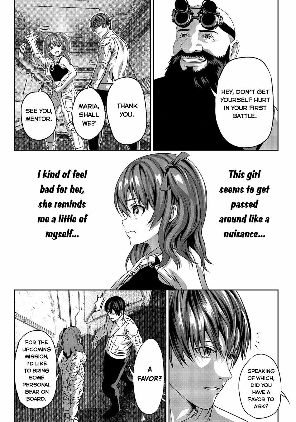 Koko Wa Makasete Sakini Ike! Wo Shitai Shinitagari No Nozomanu Uchuu Gekokujou - Chapter 3