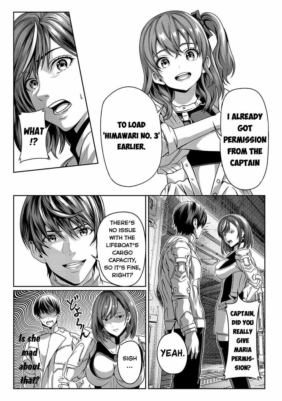 Koko Wa Makasete Sakini Ike! Wo Shitai Shinitagari No Nozomanu Uchuu Gekokujou - Chapter 3