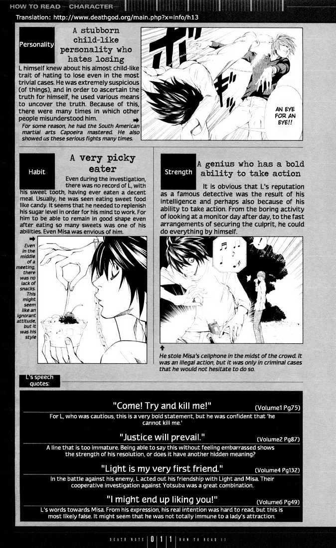 Death Note - Vol.tbd Chapter 110 : How To Read