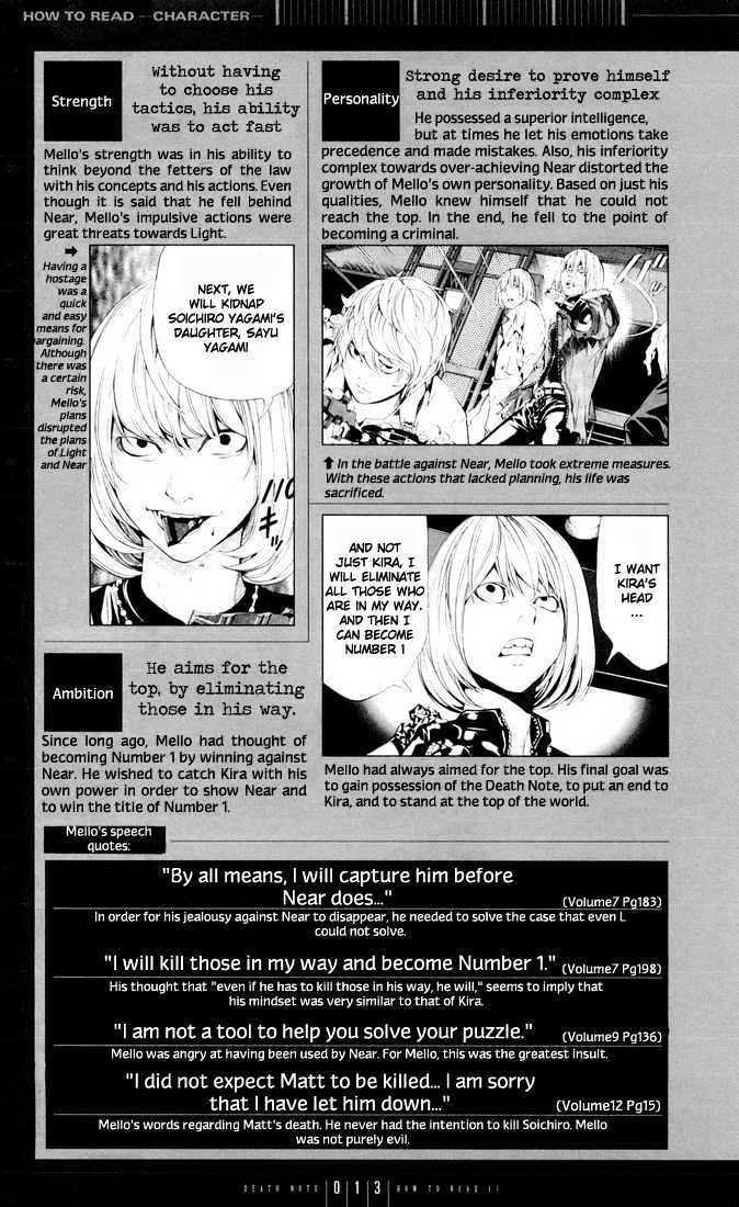 Death Note - Vol.tbd Chapter 110 : How To Read