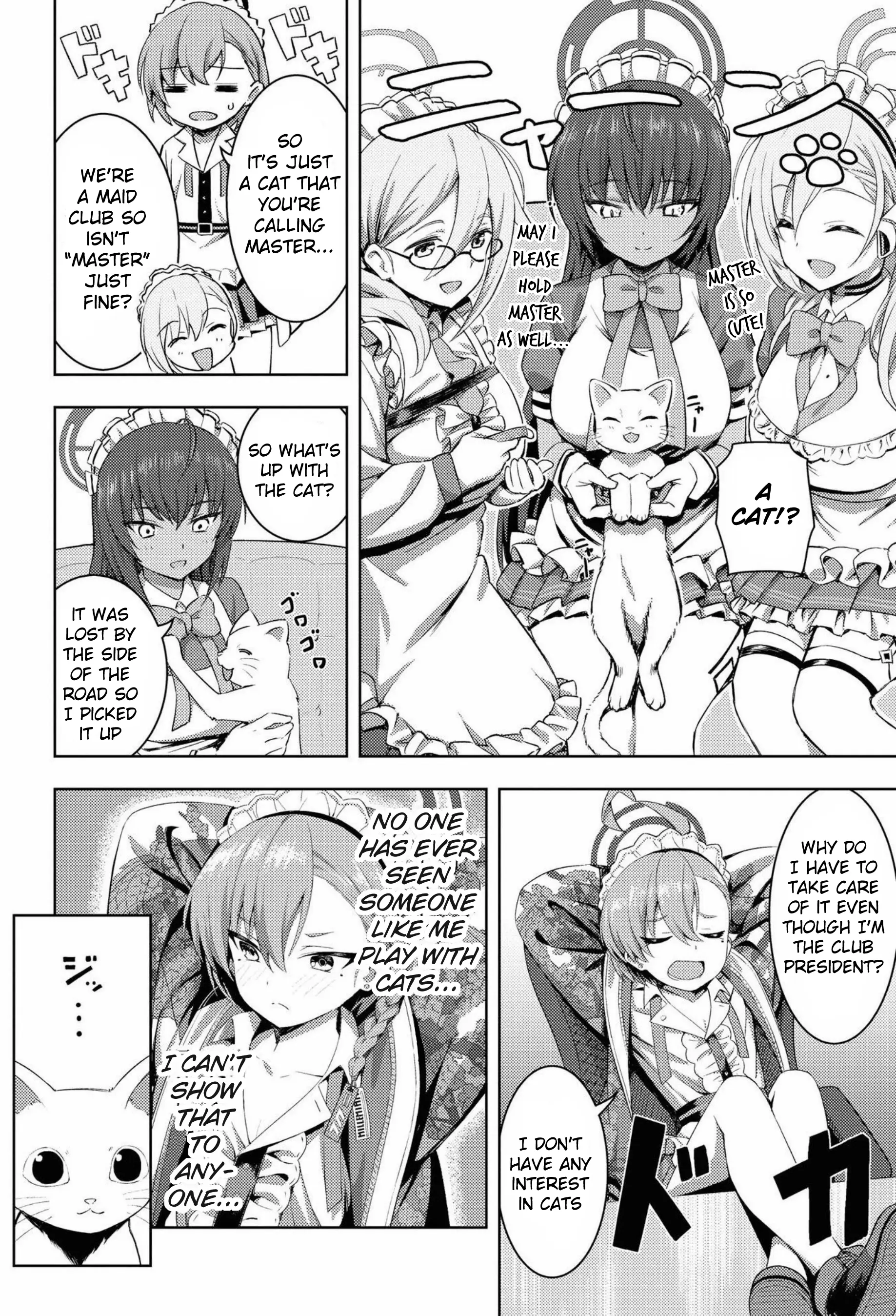 Blue Archive Comic Anthology - Vol.1 Chapter 8: Neru's Guardianship Activity!?