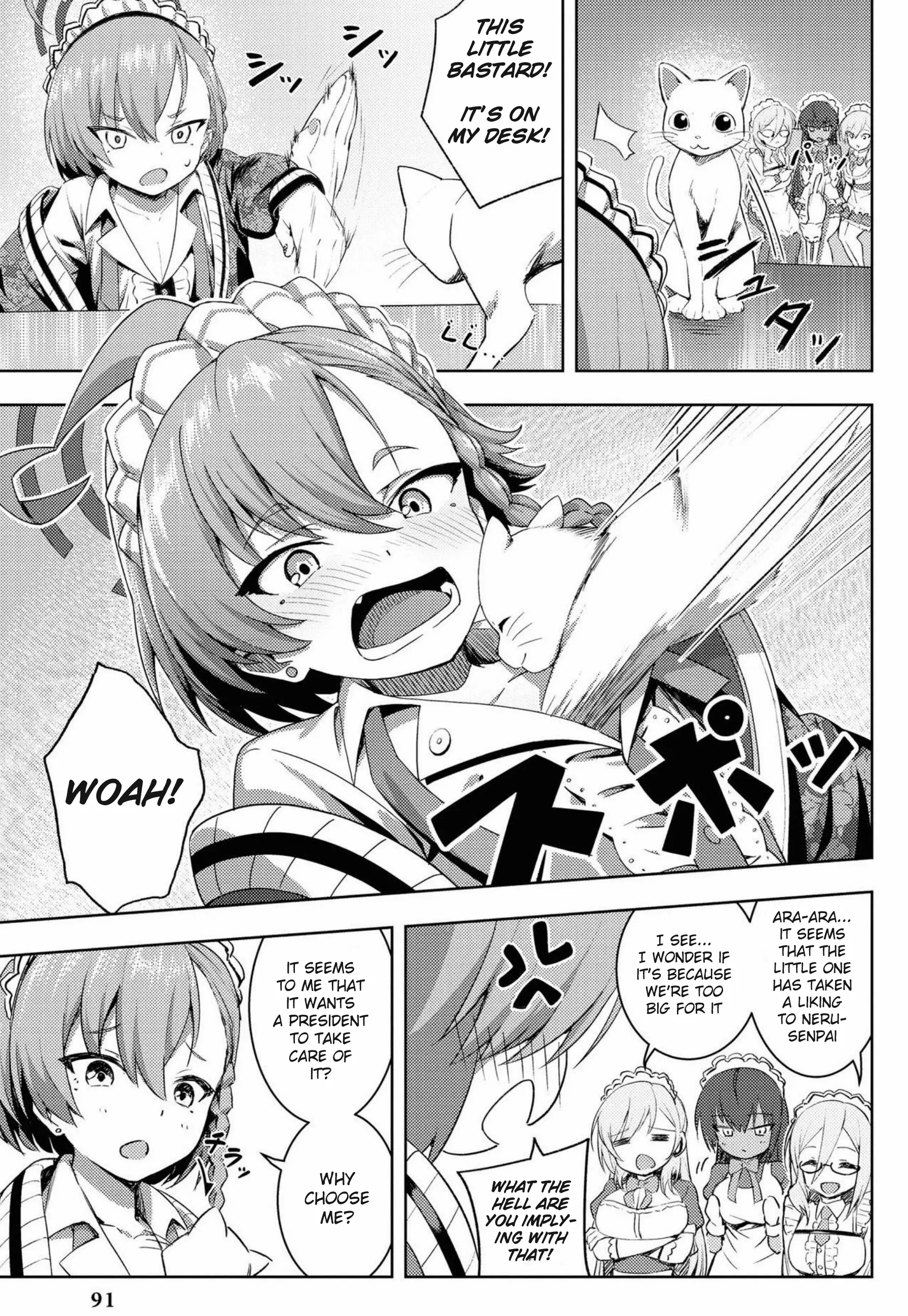 Blue Archive Comic Anthology - Vol.1 Chapter 8: Neru's Guardianship Activity!?