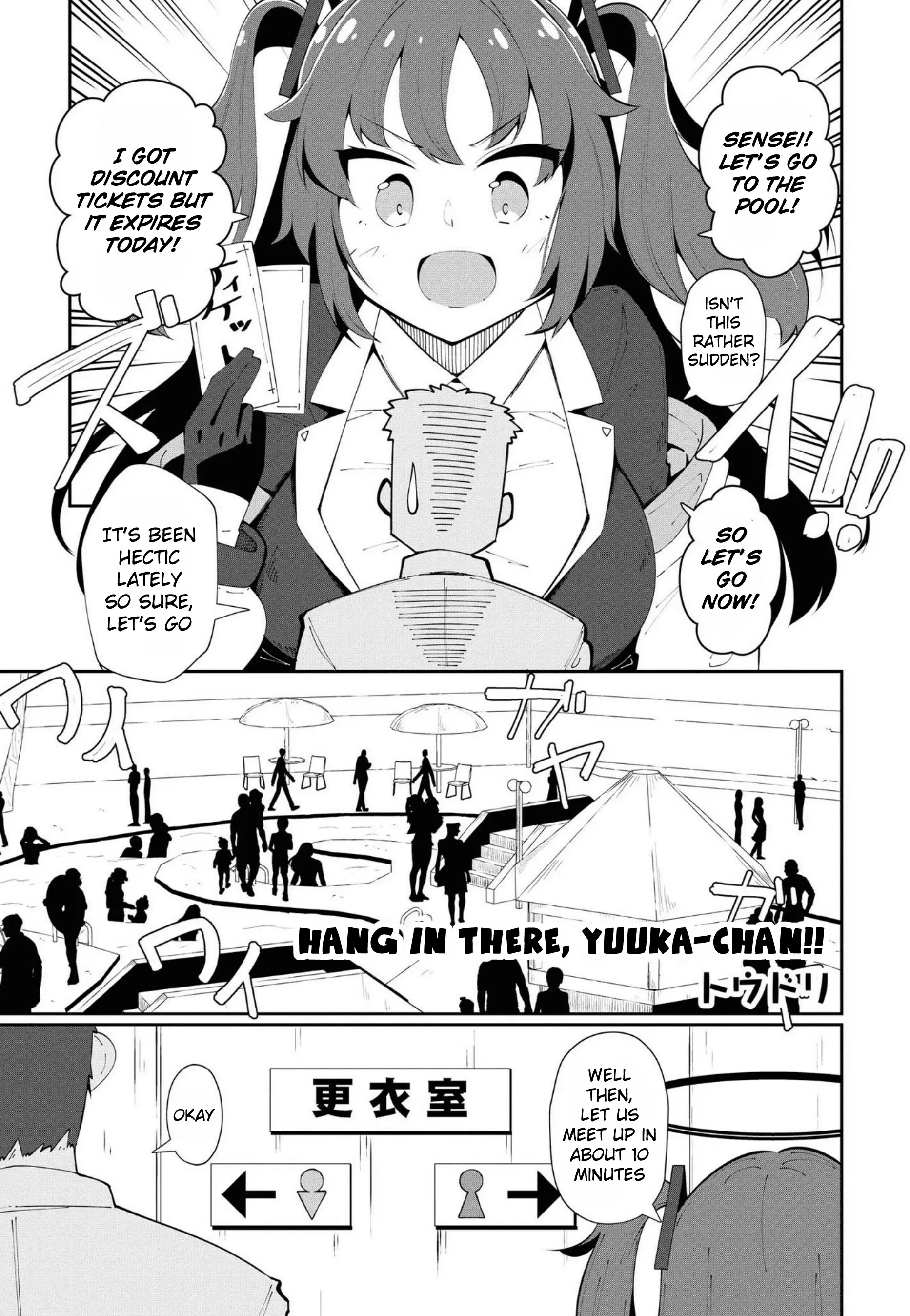 Blue Archive Comic Anthology - Vol.1 Chapter 9: Hang In There, Yuuka-Chan!!